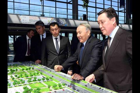 ‘Nurly Zhol station is unique, there is no such station in the entire post-Soviet area’, said President Nursultan Nazarbayev when he officially opened the new passenger hub in Astana.